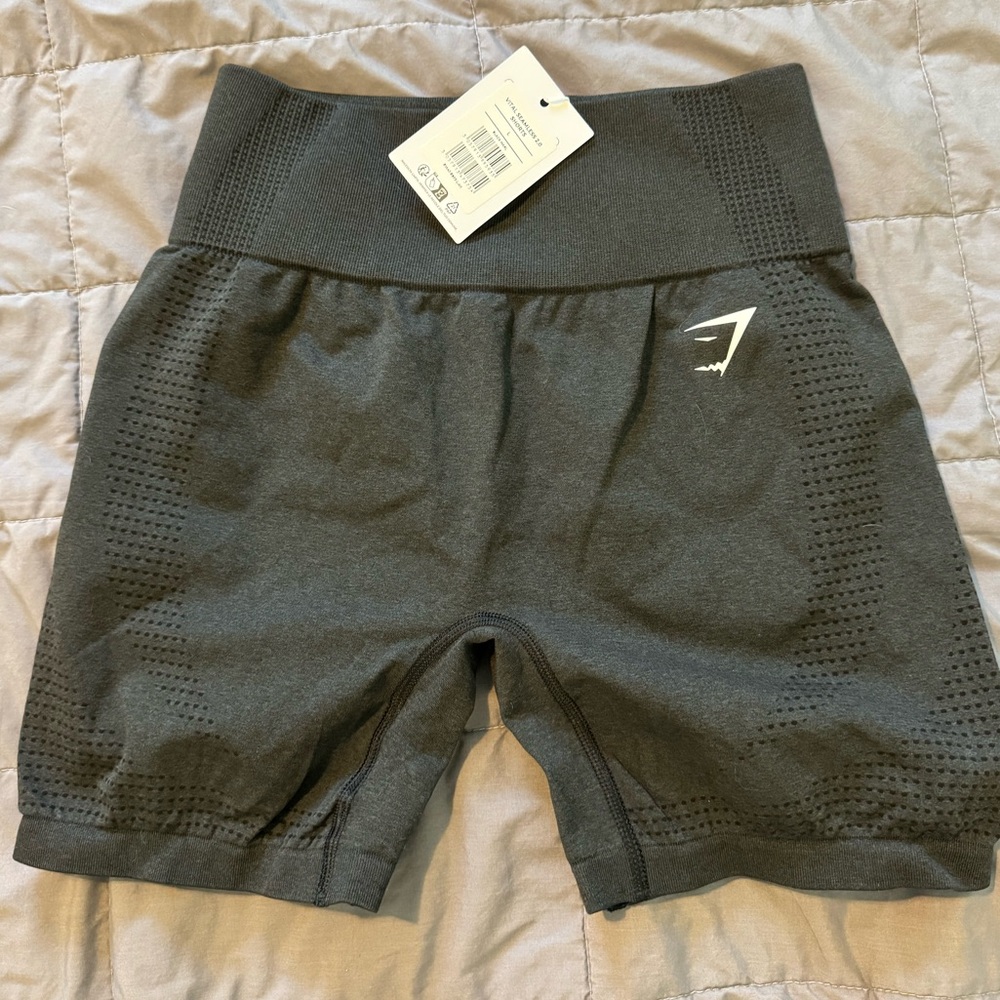 NWTS Gym Shark Compression Shorts